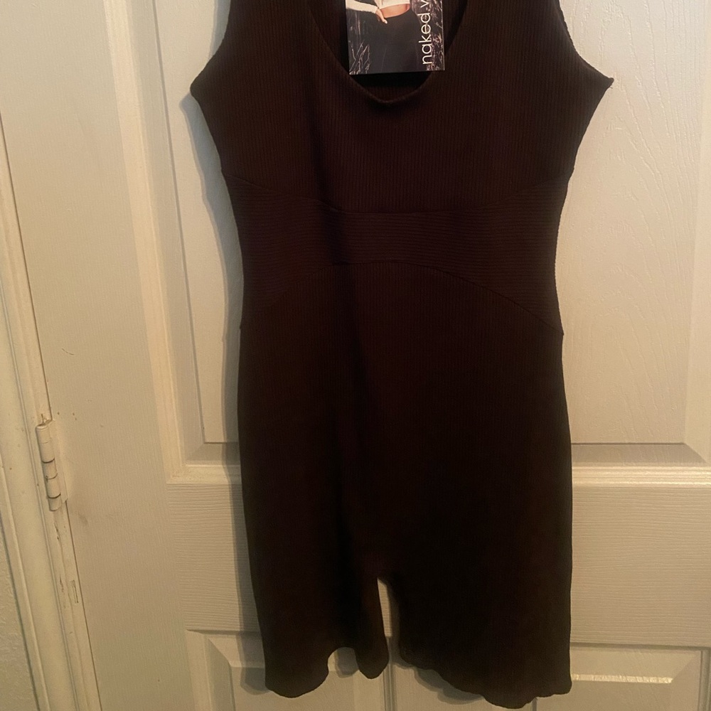 Naked Wardrobe Romper XL Brown